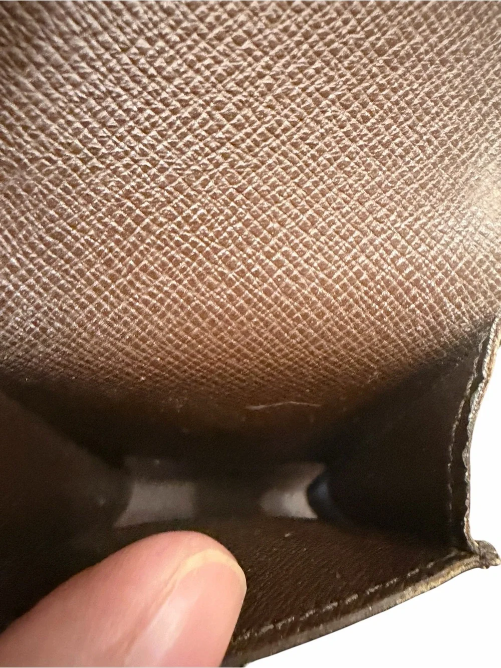 Louis Vuitton Accessory Case Brown Damier Ebene